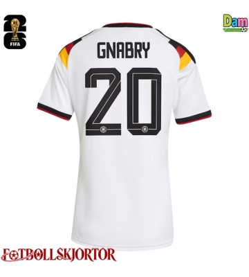Tyskland Serge Gnabry #20 Hemmatröja Dam VM 2026 Kortärmad